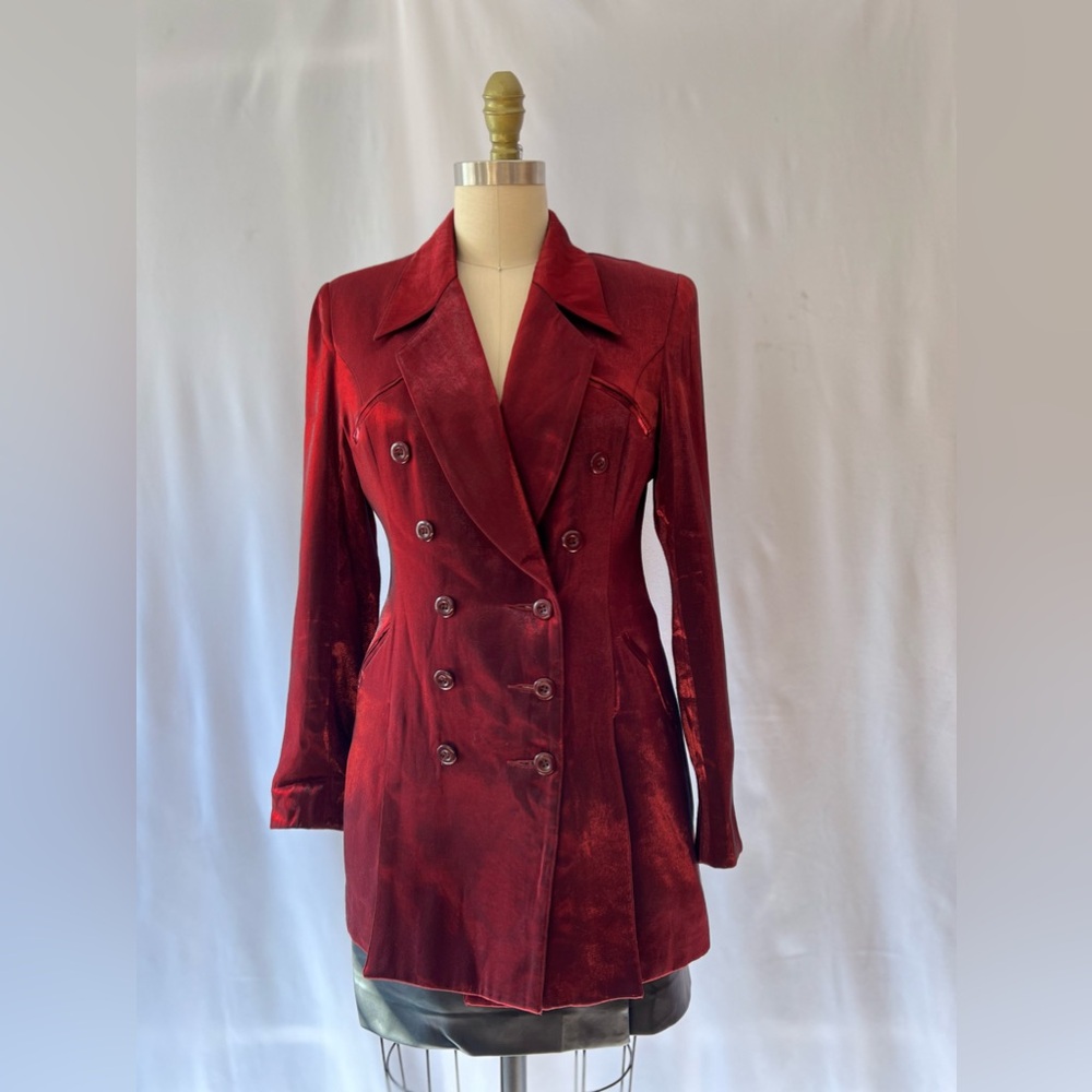 Vintage Red Wine Jacket